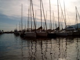 Seehafen von Mandelieu