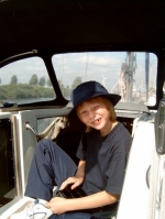 Sarah mit dem Schleusengeld