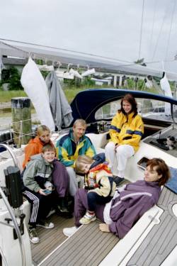 Gager, ausruhen nach dem Sturm