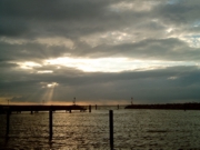 Regenwolken �ber der Schabe