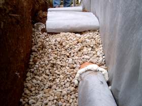 Schichtaufbau der Verf�llung