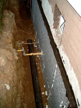 Dr�nage Stra�enseite