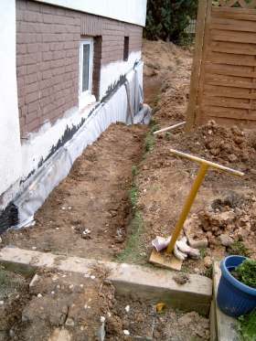 Verf�llung Terassenseite