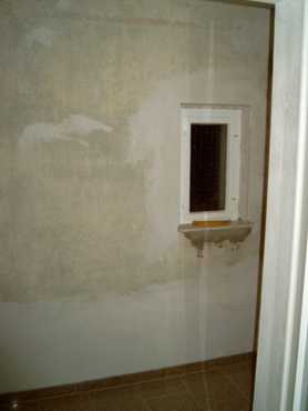 altes Vorhaus vor dem Beginn der Arbeiten